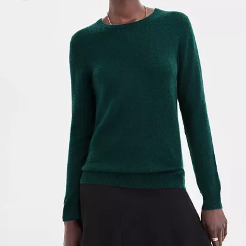 Charter Club Emerald Green Crewneck Sweater